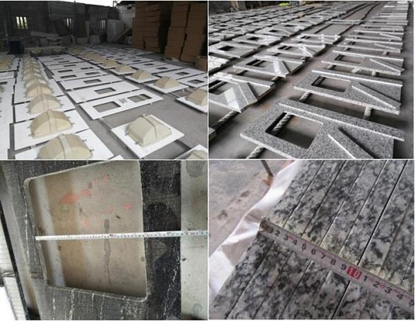 swan white granite countertops inspection