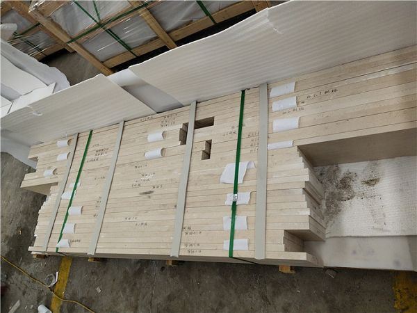 Moca cream limestone tiles for interior(001)