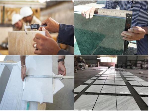 marble tile inspection
