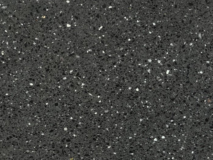 black terrazzo tile polish for floor