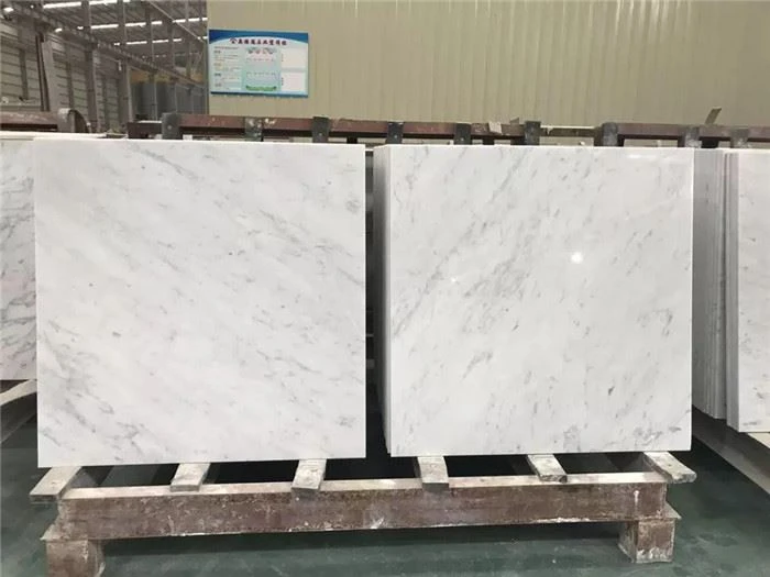 Carrara marble floor for interior