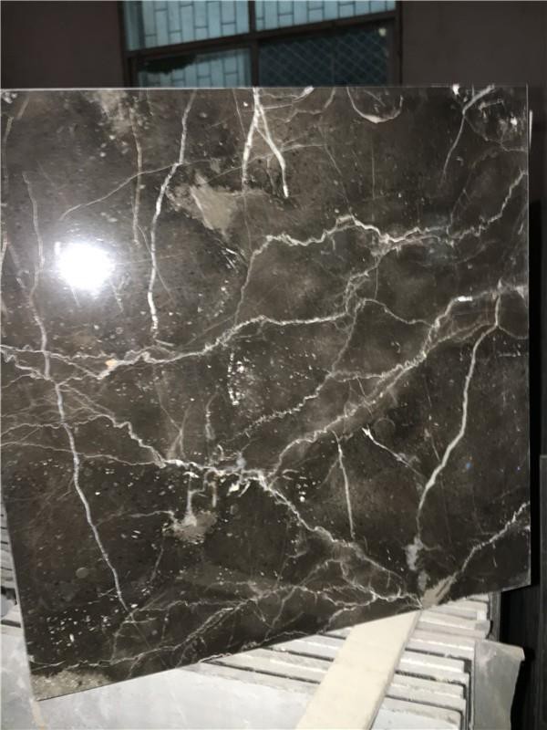 dark brown emperador marble tiles for wall