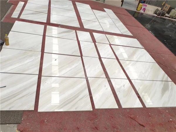 earl white marble tile for floor