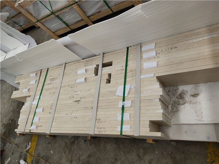 Moca cream limestone tiles for interior