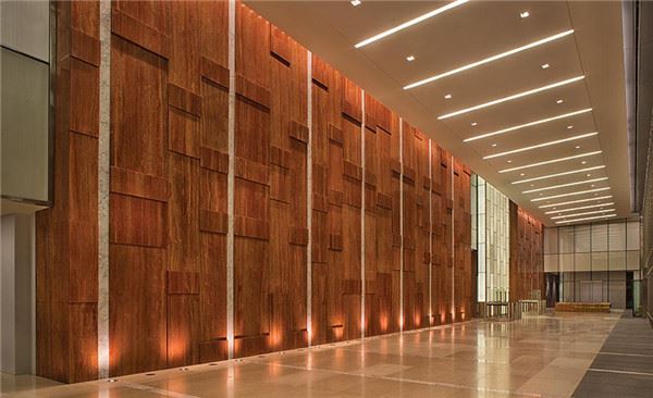 red travertine marble for wall