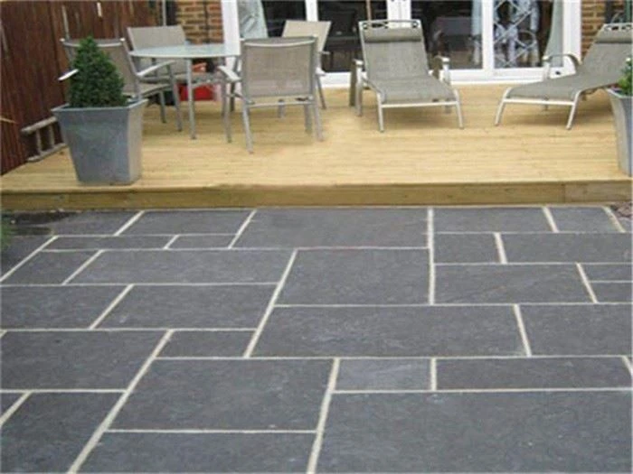 Black Slate Outdoor Floor Tile