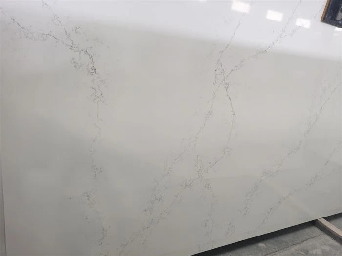 Fairy white quartz slab for decoration