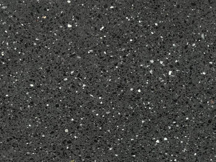 black terrazzo tile polish for floor
