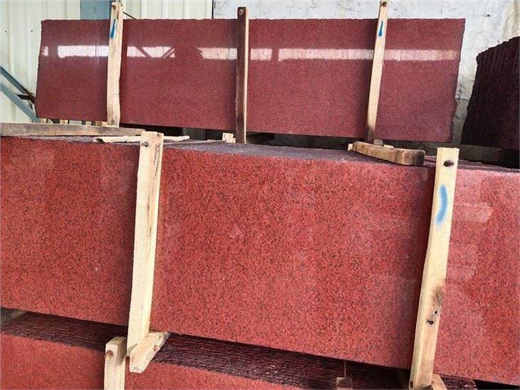 Red Dyeing Granite Slab