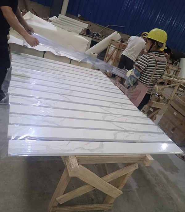 Calacatta Artificial Marble Vanity top
