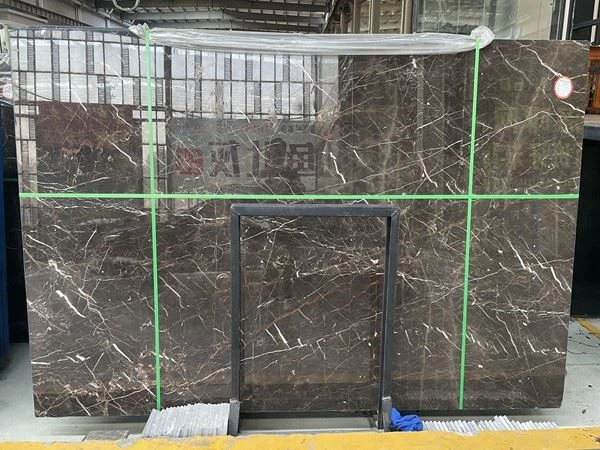 Marquina Brown Marble floor