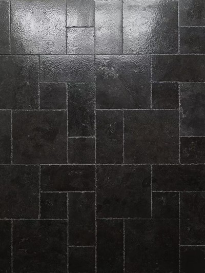 검은 석회암 포장