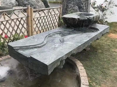 대리석 정원 분수