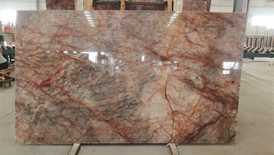 무지개 인상 대리석