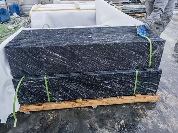 Snow Leopard Granite Stairs
